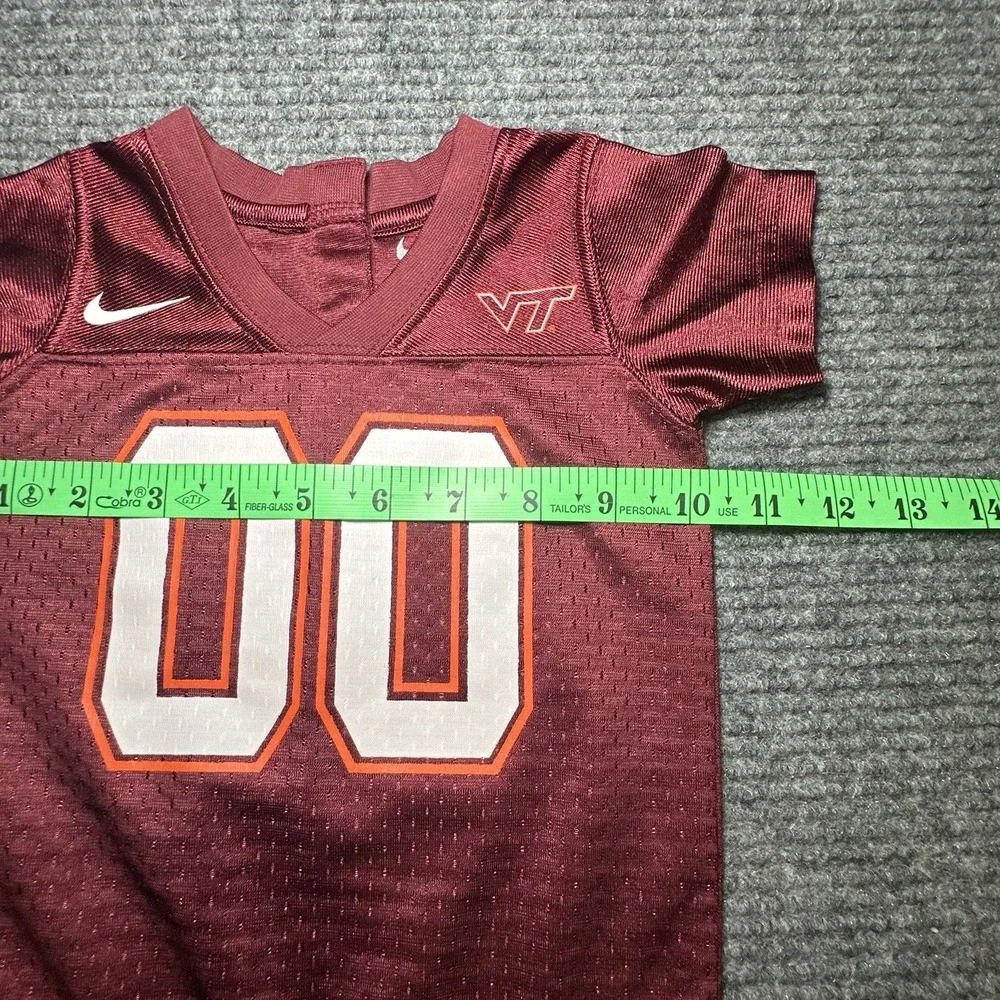 NIKE VIRGINIA TECH HOKIES FOOTBALL Romper 3/6 Months Collegiate‎